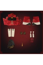 2XXT Cosplay Vtuber Tsukino Mito Hanfu Themed Outfit Cosplay Costume